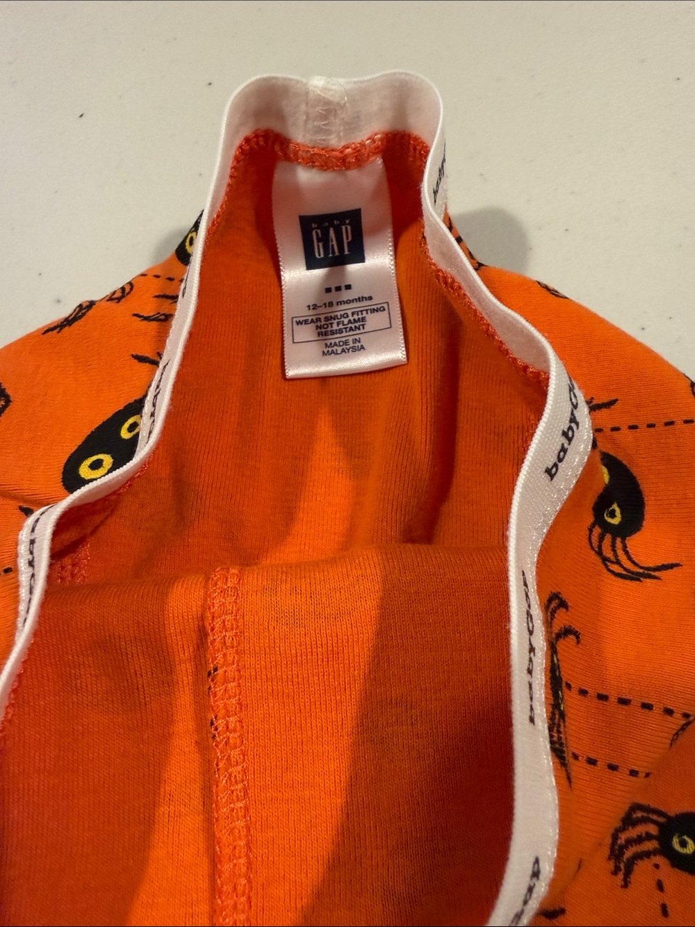 Halloween Spider PJs - Picture 3 of 6